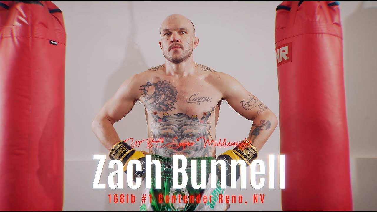 Zach Bunnell WBC Super Middleweight Muay Thai Fighter Promo Video!