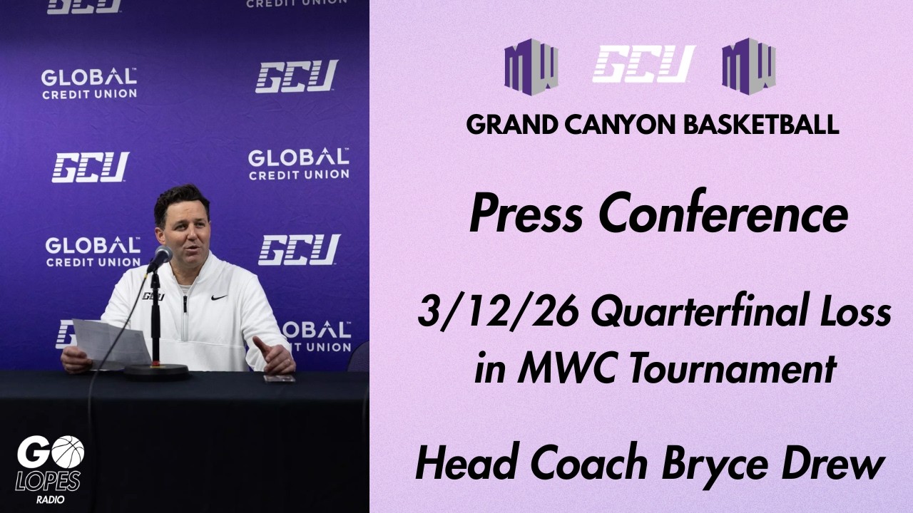 Bryce Drew Press Conference After GCU Loss