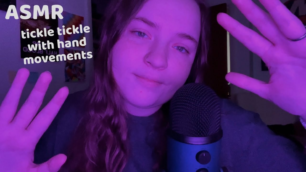 ASMR Repeating Tickle with Hand Movements (Subscriber Request)