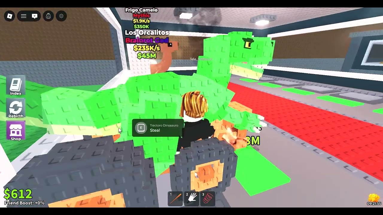 GIOCO A RUBA UN BRAINROT PER LA PRIMA VOLTA!!!!! ( GRANDE RITORNO SU ROBLOX )