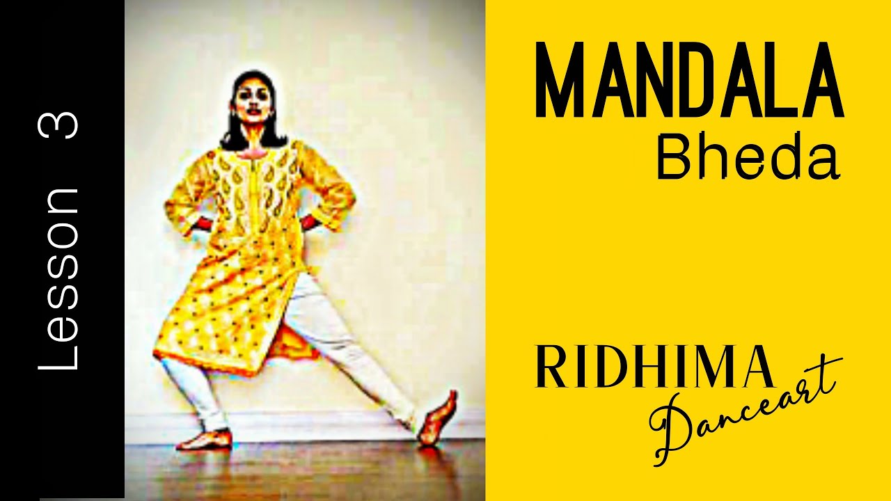 Lesson 3 | Mandala Bheda | Bharatanatyam | Ridhima