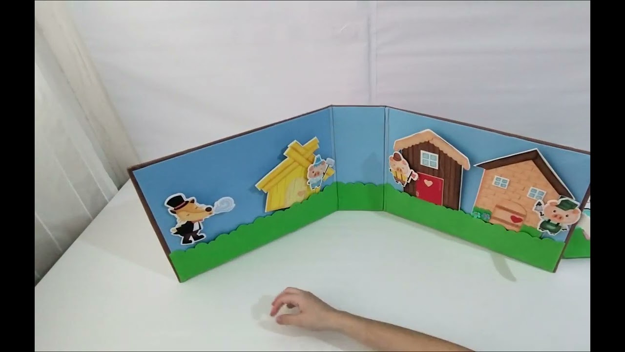 Painel cenário para contar histórias educação infantil, recurso pedagógico em eva