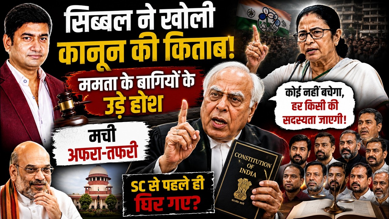 Kapil Sibal | Mamata Banerjee । The Rajneeti | West Bengal | Rahul Gandhi | TMC Crisis | Amit Shah
