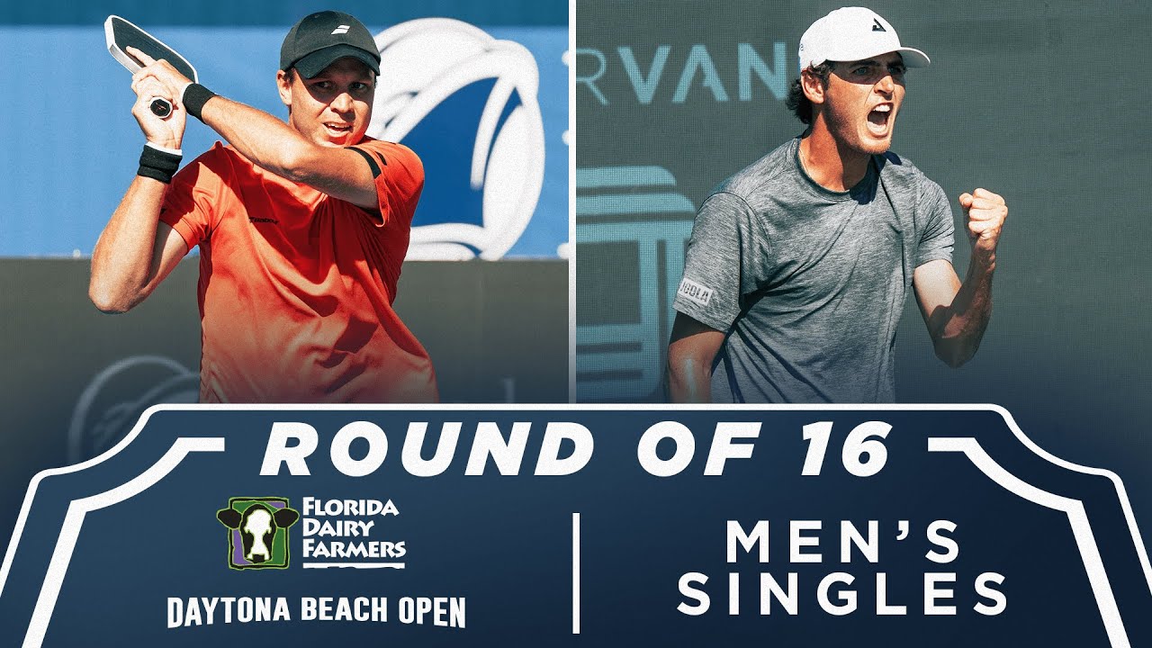 Chris Haworth vs Eric Oncins at the Florida Dairy Farmers Daytona Beach Open