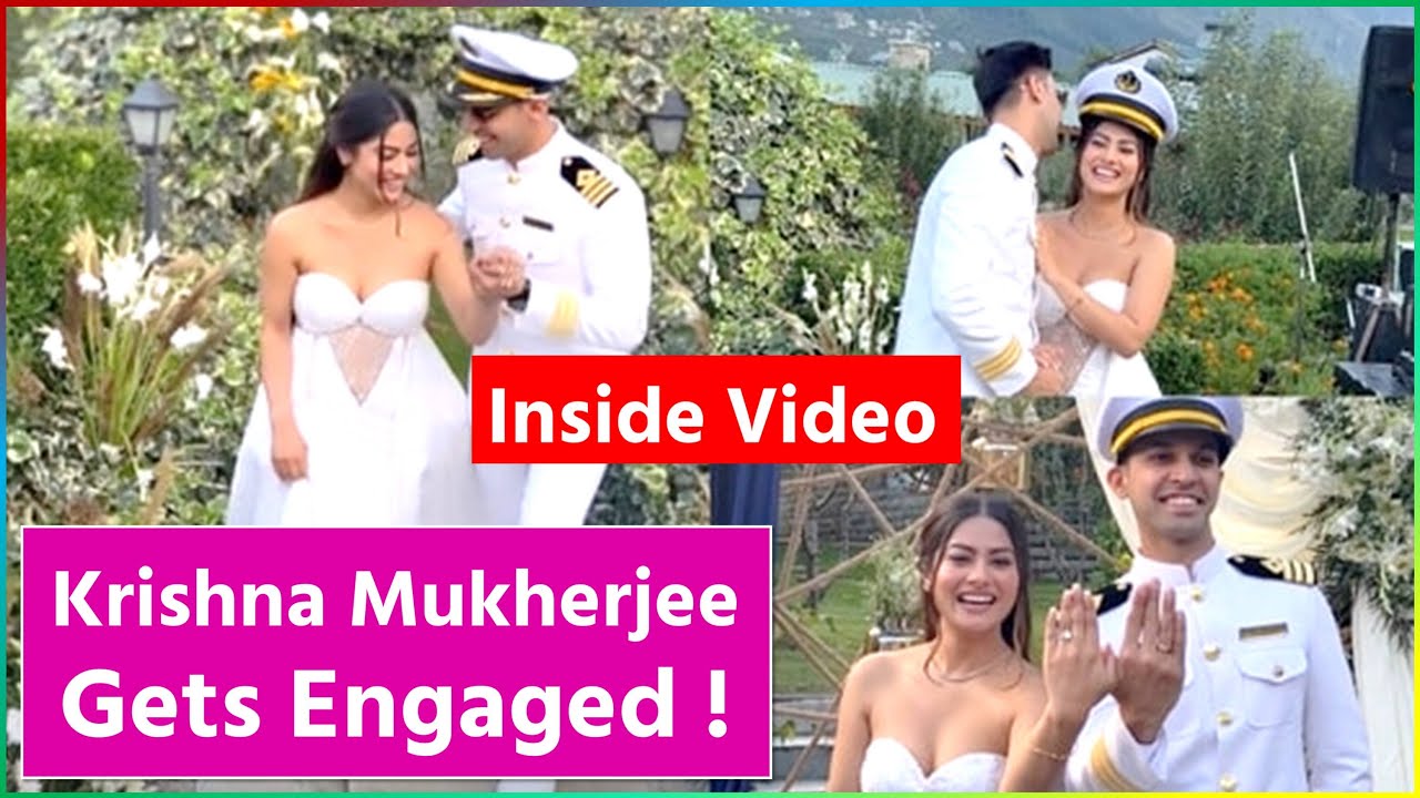 OMG ! Yeh Hai Mohabbatein Fame Krishna Mukherjee Ki Hui Engagement ! Inside Video