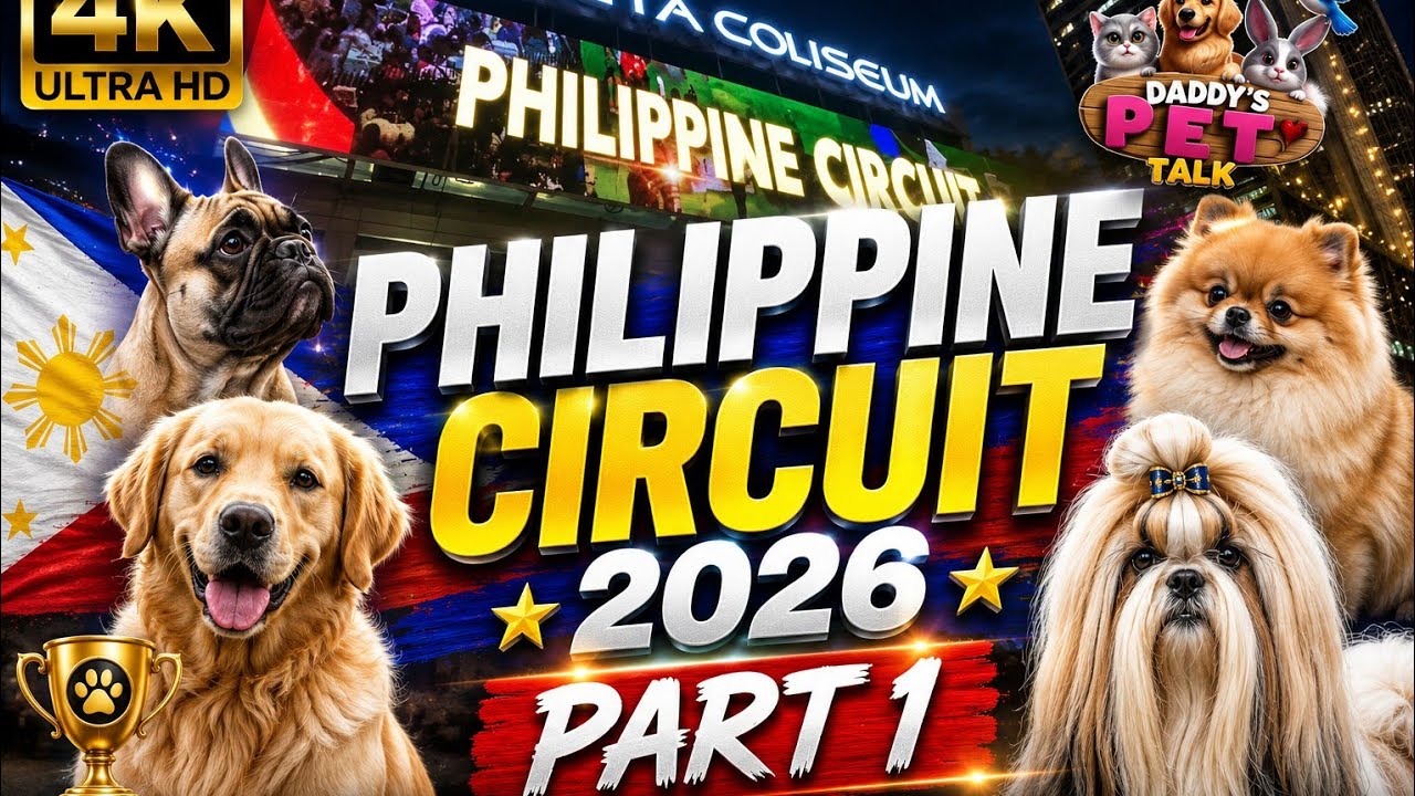 Philippine Circuit 2026  The Biggest Dog Show in Asia (Part 1 of 2)