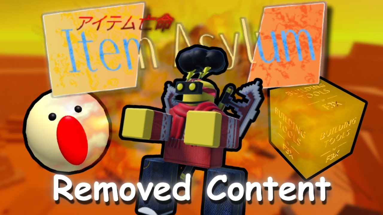 Removed Content in Item Asylum