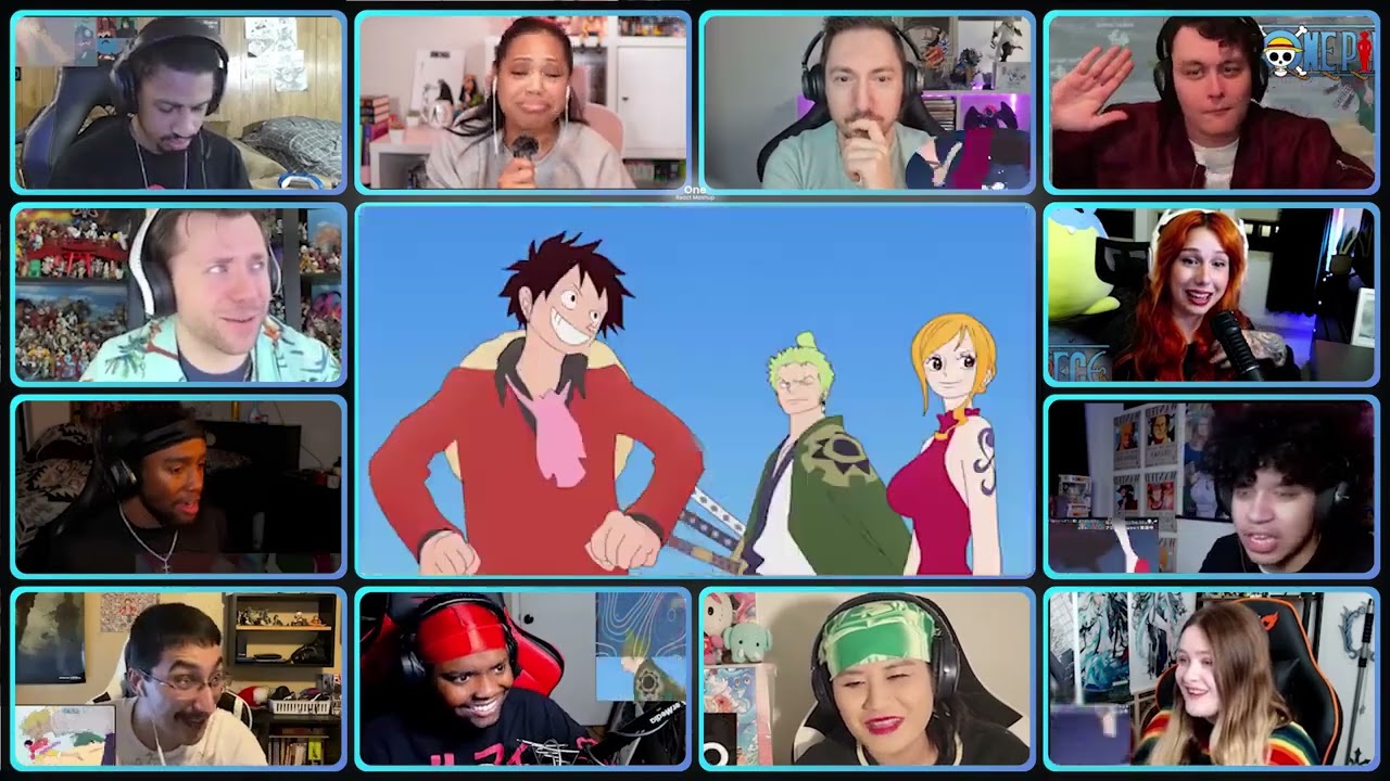 One Piece Opening 26 [ Reaction Mashup ] US !  ワンピース-26