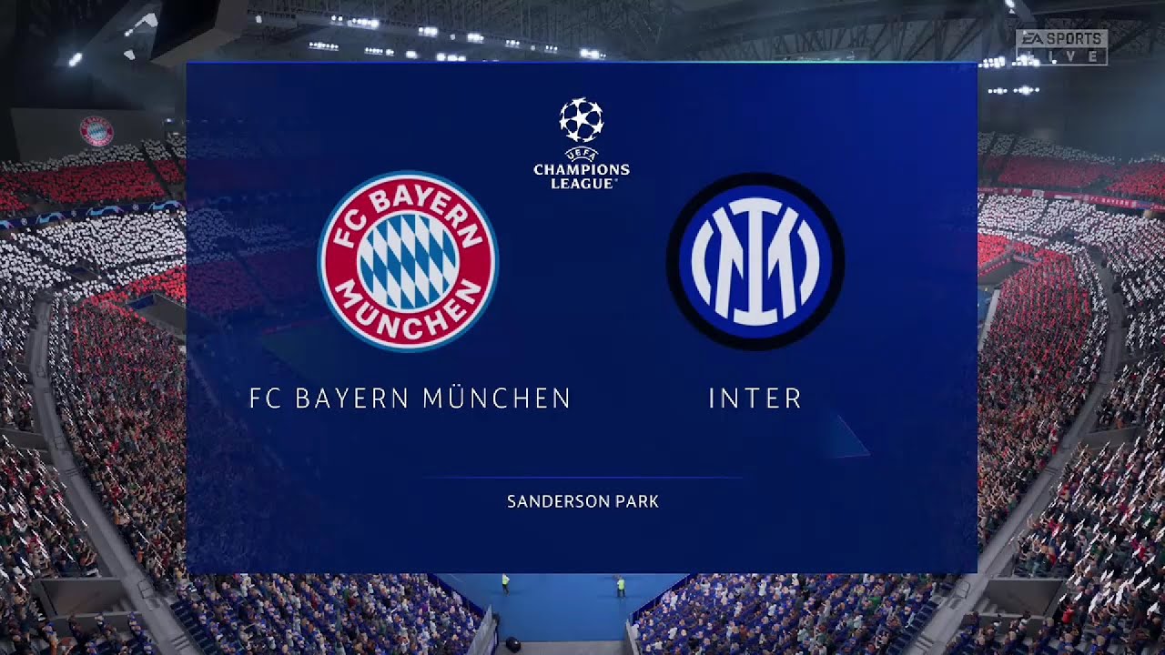 Bayern Munich vs Inter Milan - UEFA Champions League - FIFA 23 Full Match Gameplay
