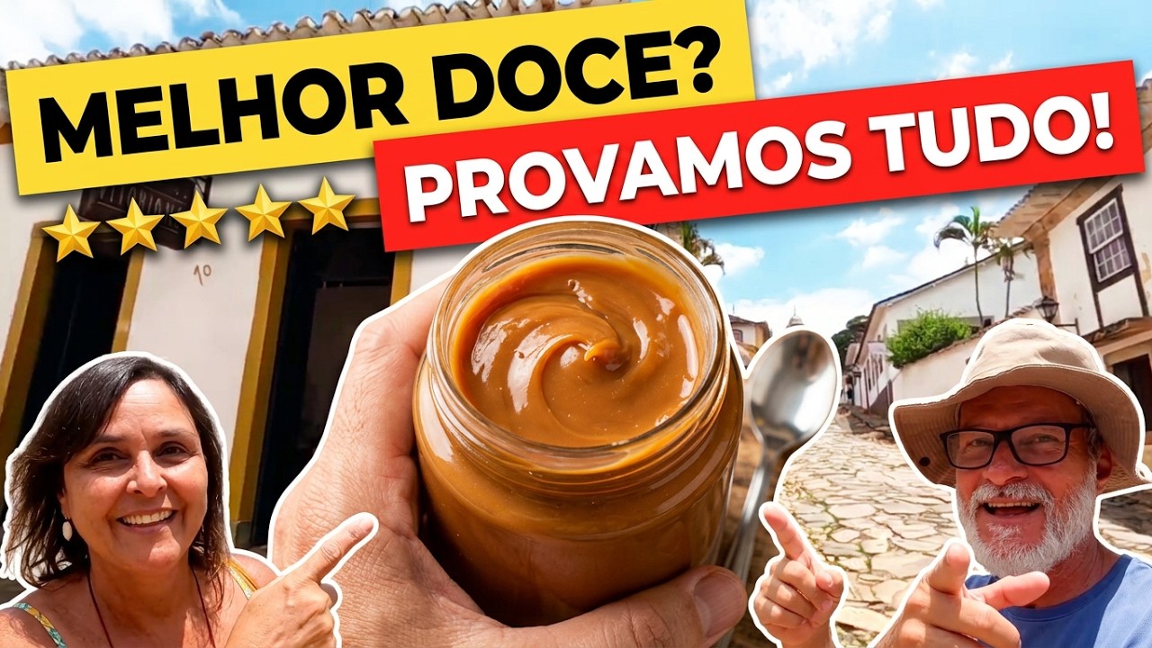 ✅DOCES EM TIRADENTES, MG - VOL 2 - EP12-T7 #tiradentes #travel  #history #historia #doces 