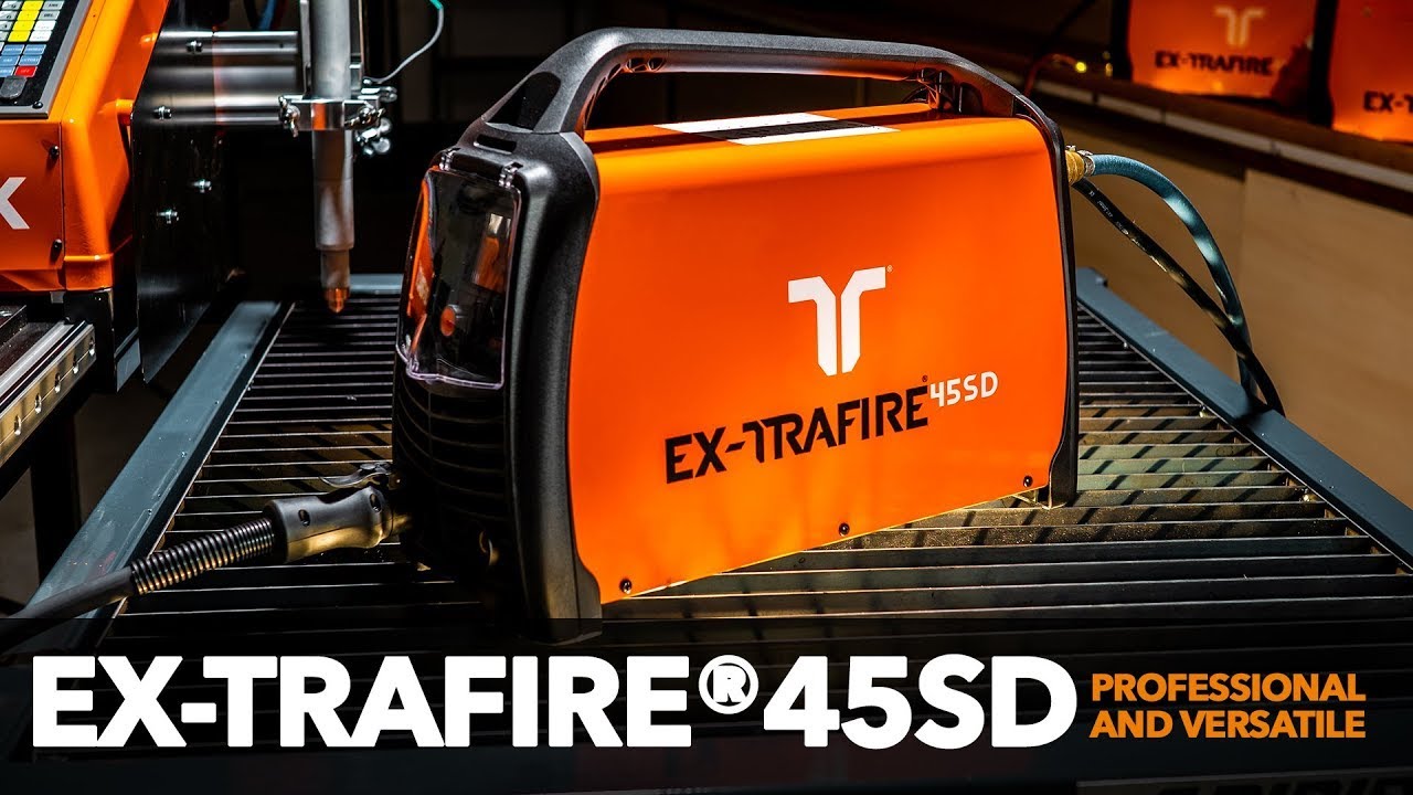 EX-TRAFIRE®45SD - Profesionální plazmová řezačka u mě na testu