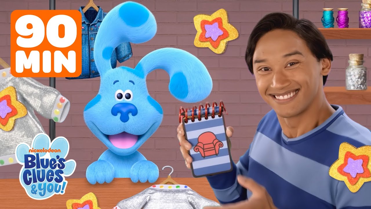 90 Minutes of Fun Arts and Crafts w/ Blue & Josh! 🎨 | Blue's Clues & You!