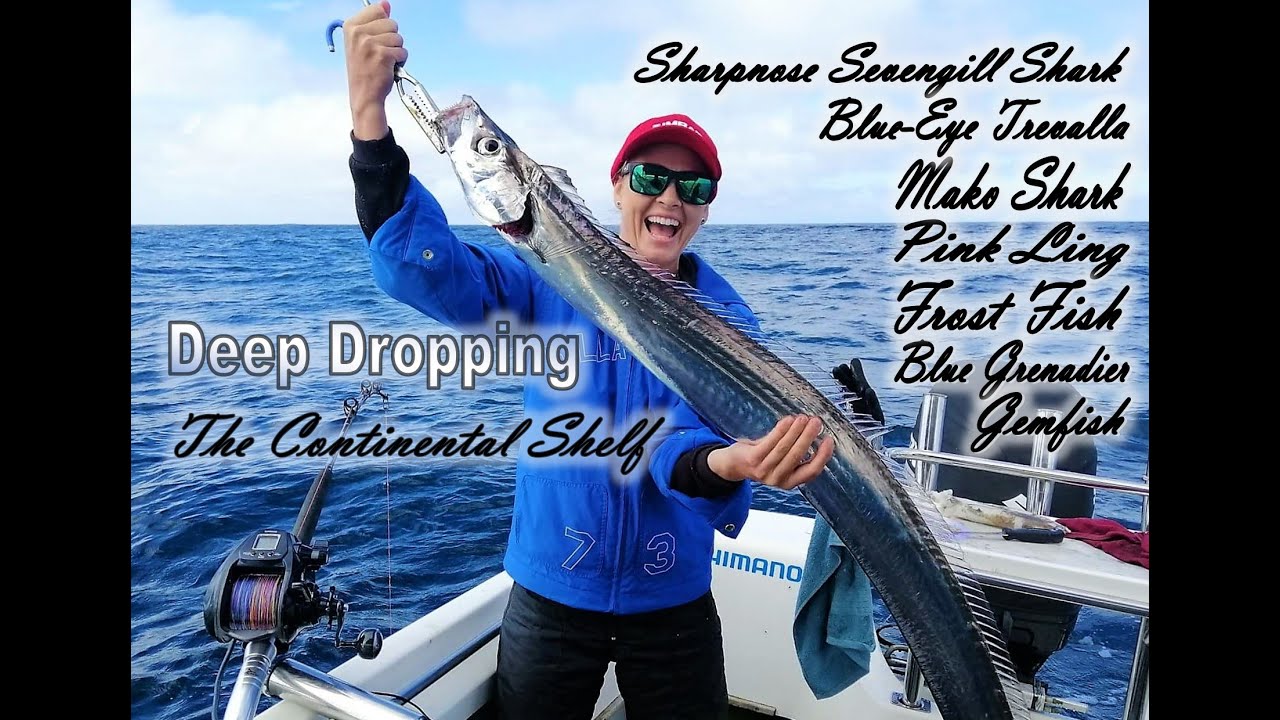 Sunday fish for Swords. Deep dropping the Continental Shelf. LOADS of fish variety! 400-550m deep!