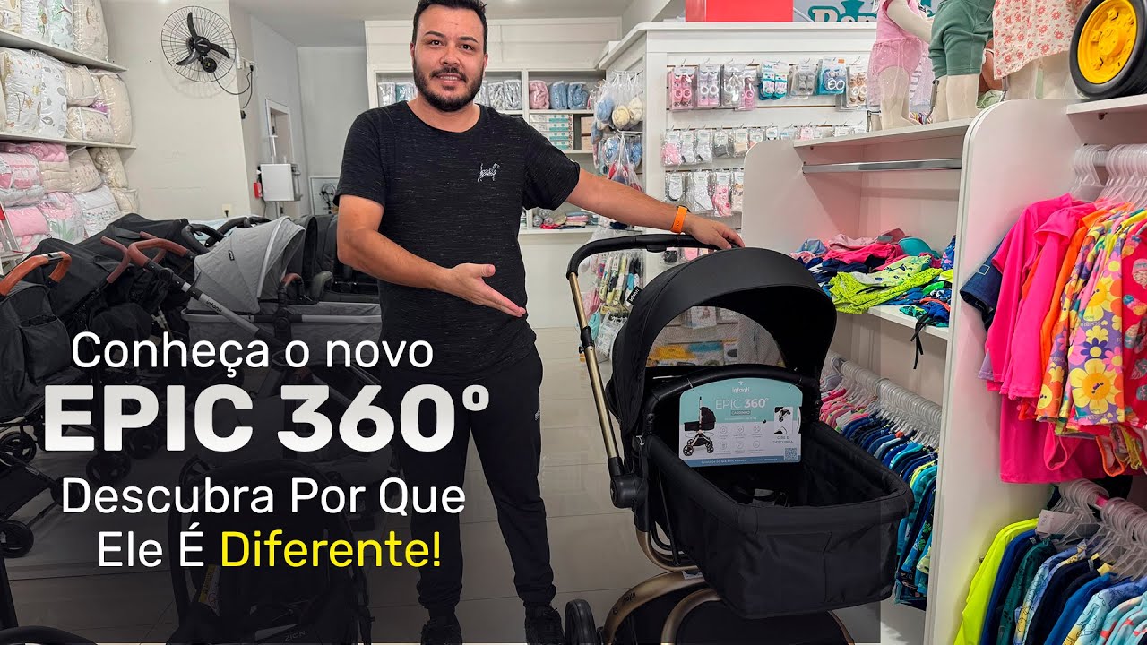 Review Completo do Carrinho Epic 360º da Infanti – Praticidade e Conforto para o Dia a Dia!