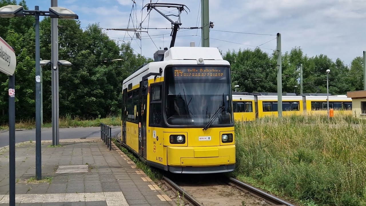 Tram Berlin | Mitfahrt in der M4 von Falkenberg bis S+U Alexanderplatz/Dircksenstr. im GT6NU