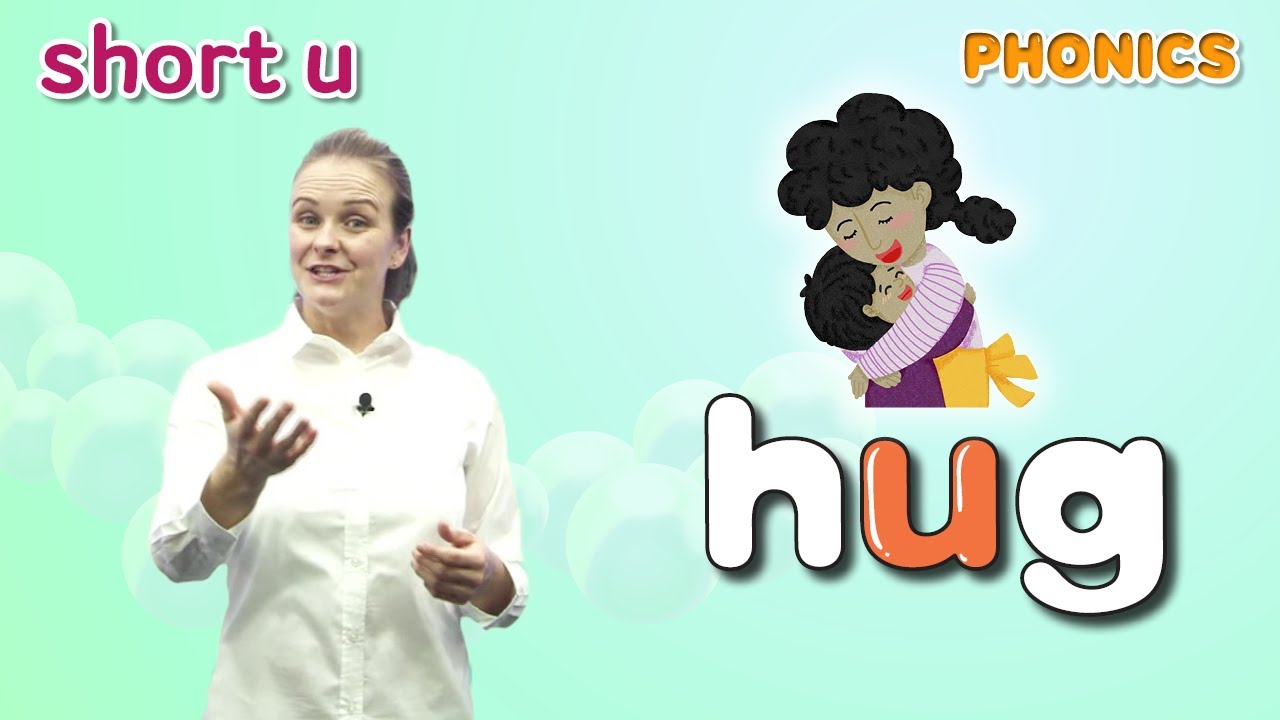 Short Vowels | Lesson 12 Short Vowel u (ub, ud, ug) | 4 Step Phonics