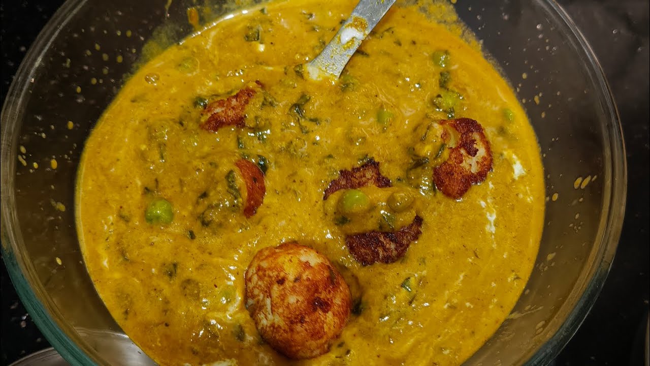 Methi matar malai kofta| Sunday lunch| absolutely delicious| 😍🌿🫛