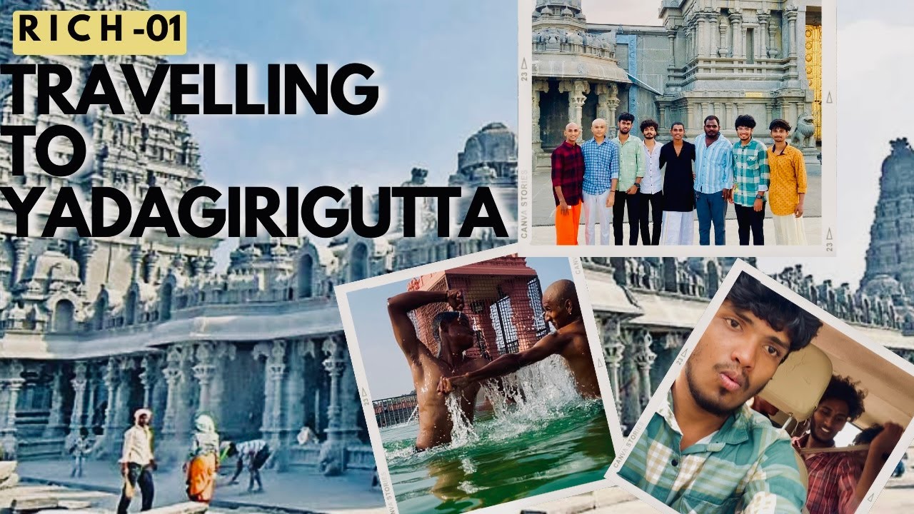 yadagirigutta travelling|rich|friends|#new #video #yadagiriguttatemple #travelvlog #car #friends