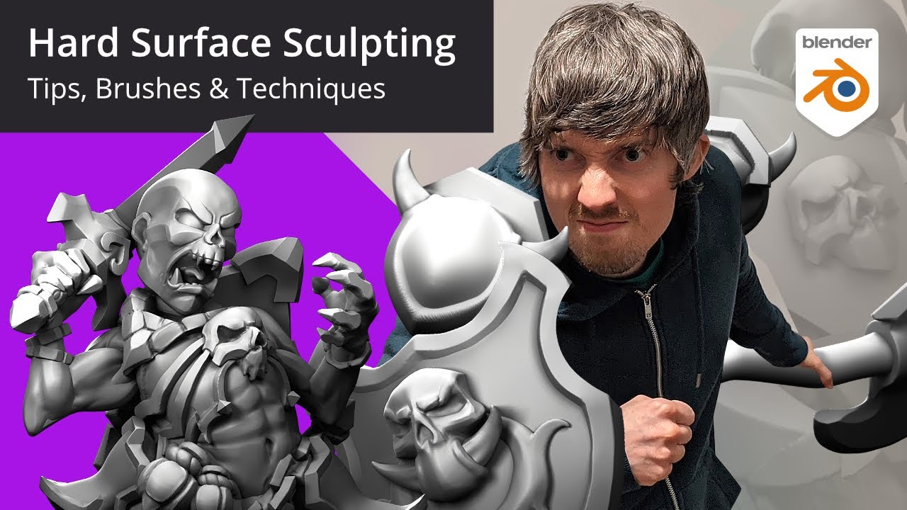 Hard Surface Sculpting Tips, Brushes & Techniques