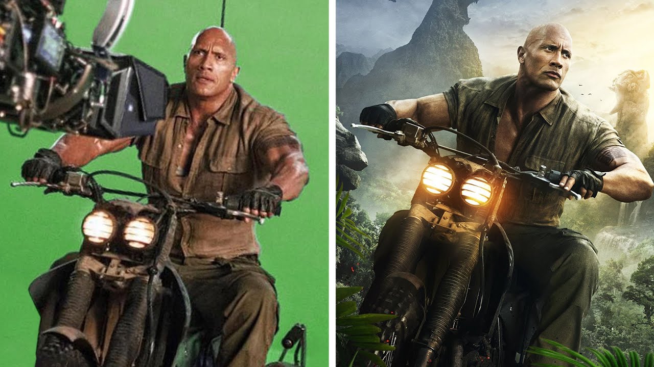 Amazing Before & After VFX Breakdown - Jumanji: The Next Level