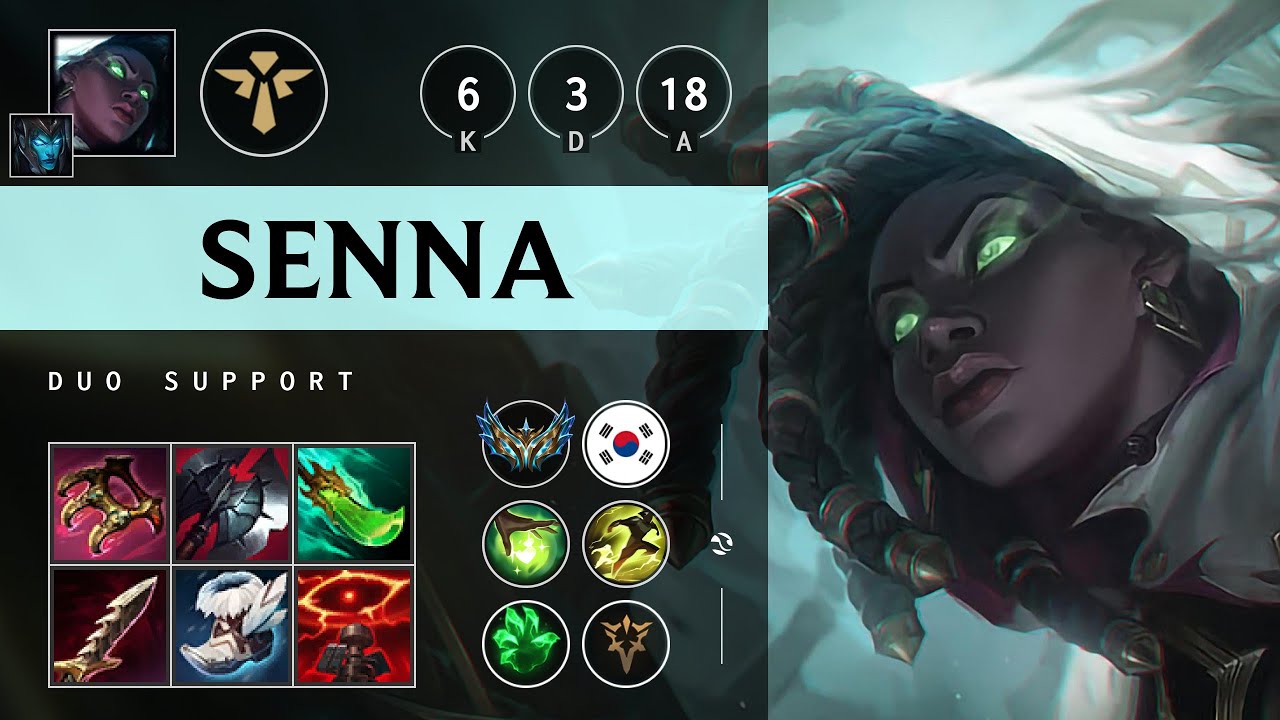 Senna Support vs Rell: Unstoppable - KR Challenger Patch 25.S1.1