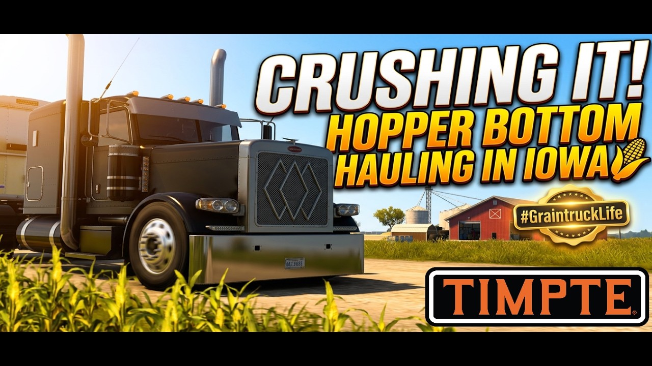American Truck Simulator | Hopper Bottom Trucking | IOWA
