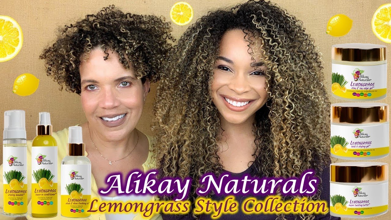 Alikay Naturals Lemongrass Style Collection | 2 Different Wash n' Gos