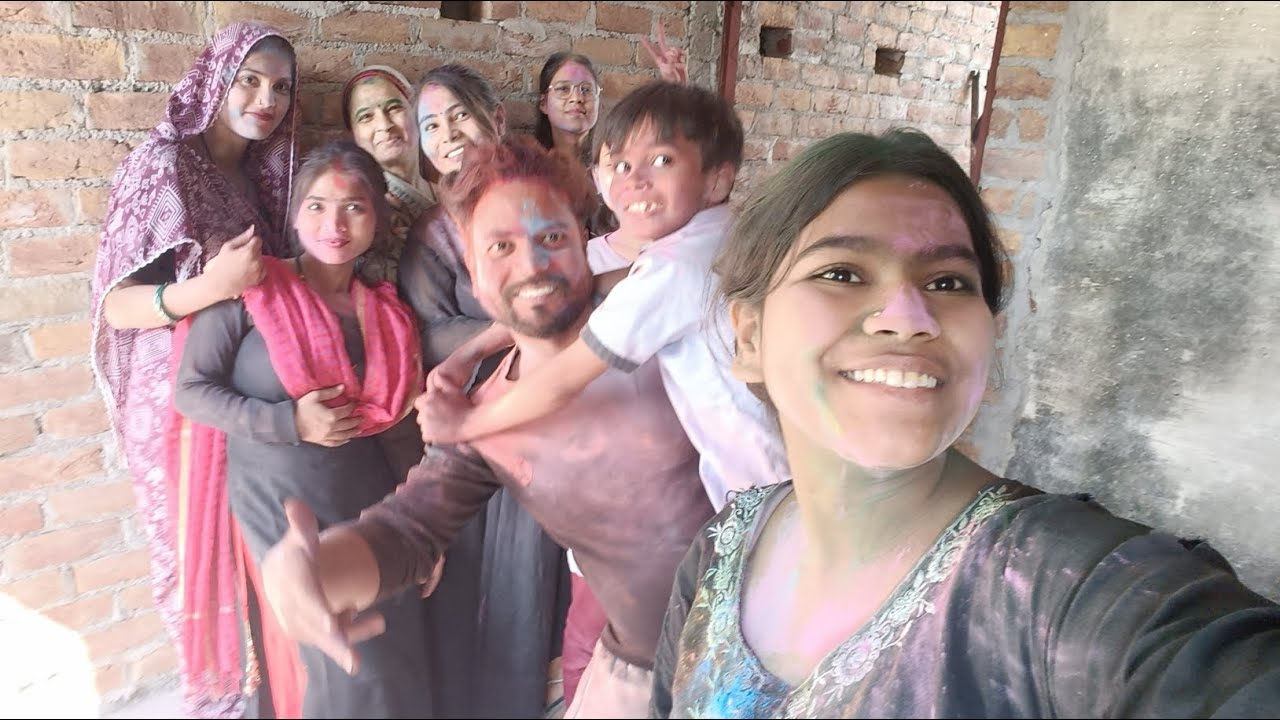 Happy Holi 🫟@itspratibhavlogs