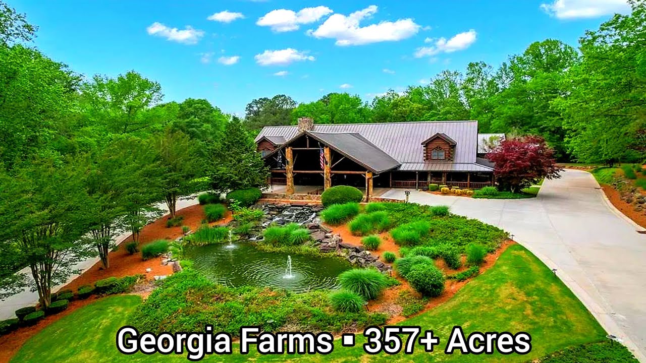 Georgia Farms For Sale | 357 Acres | Georgia Land For Sale | Steel Morton Buildings | River