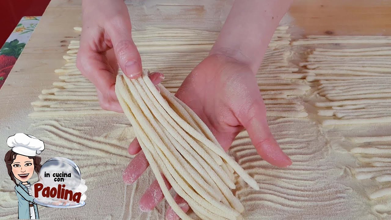 ДОМАШНЯЯ ПАСТА. Домашние тосканские ПИЧИ, ЧЕСНОК, МАСЛО и ПЕРЕЦ ЧИЛИ