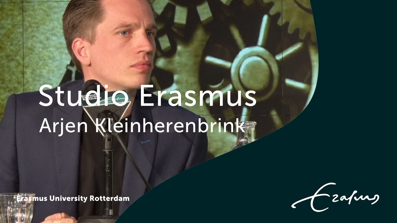 Studio Erasmus: Kleinherenbrink over zijn boek ‘Alles is een Machine’