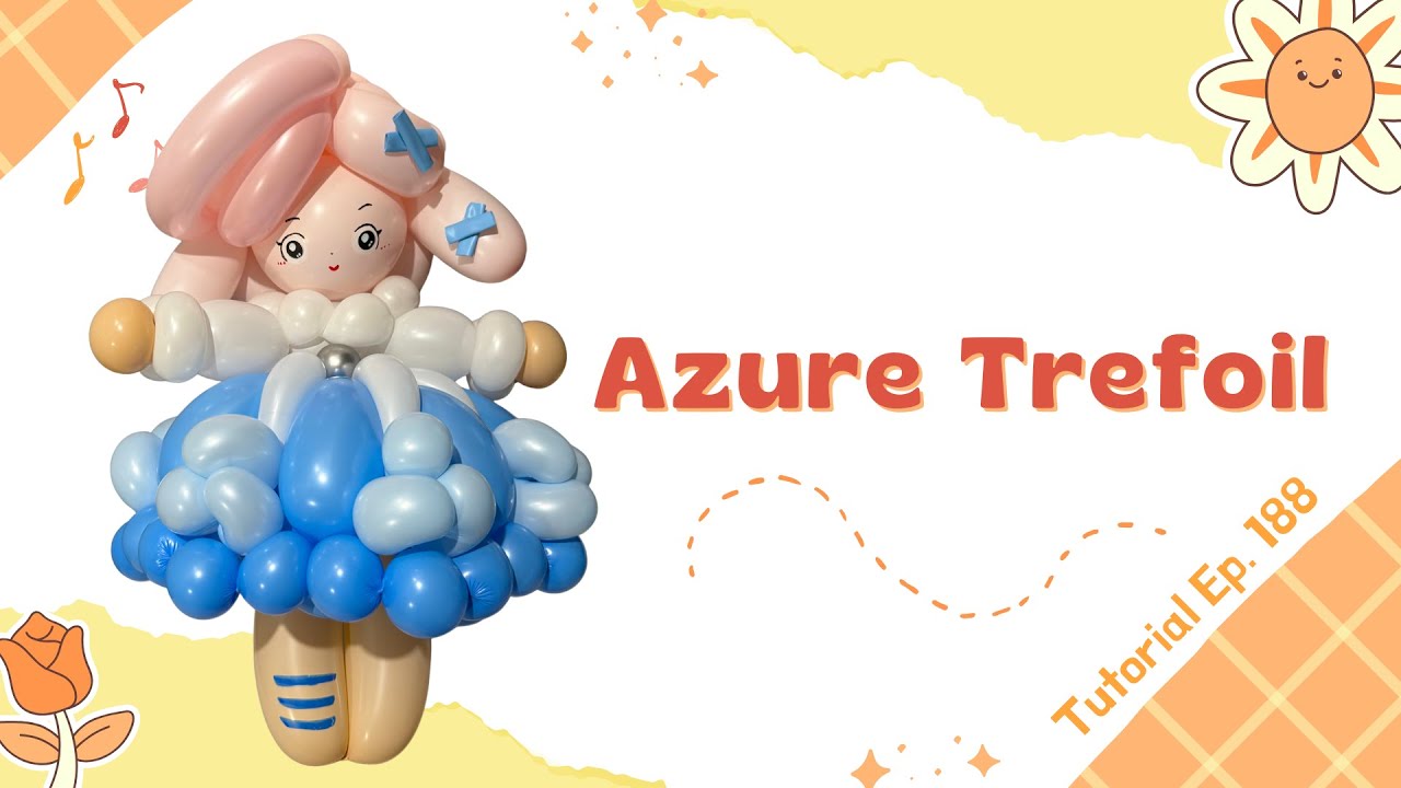 💙 How to make an 'Azure Trefoil' Princess | Step-by-step Tutorial