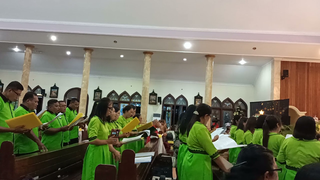 Agnus Dei OM St. Petrus # Koor Malam Natal# PS. Santo Matias Saumlaki