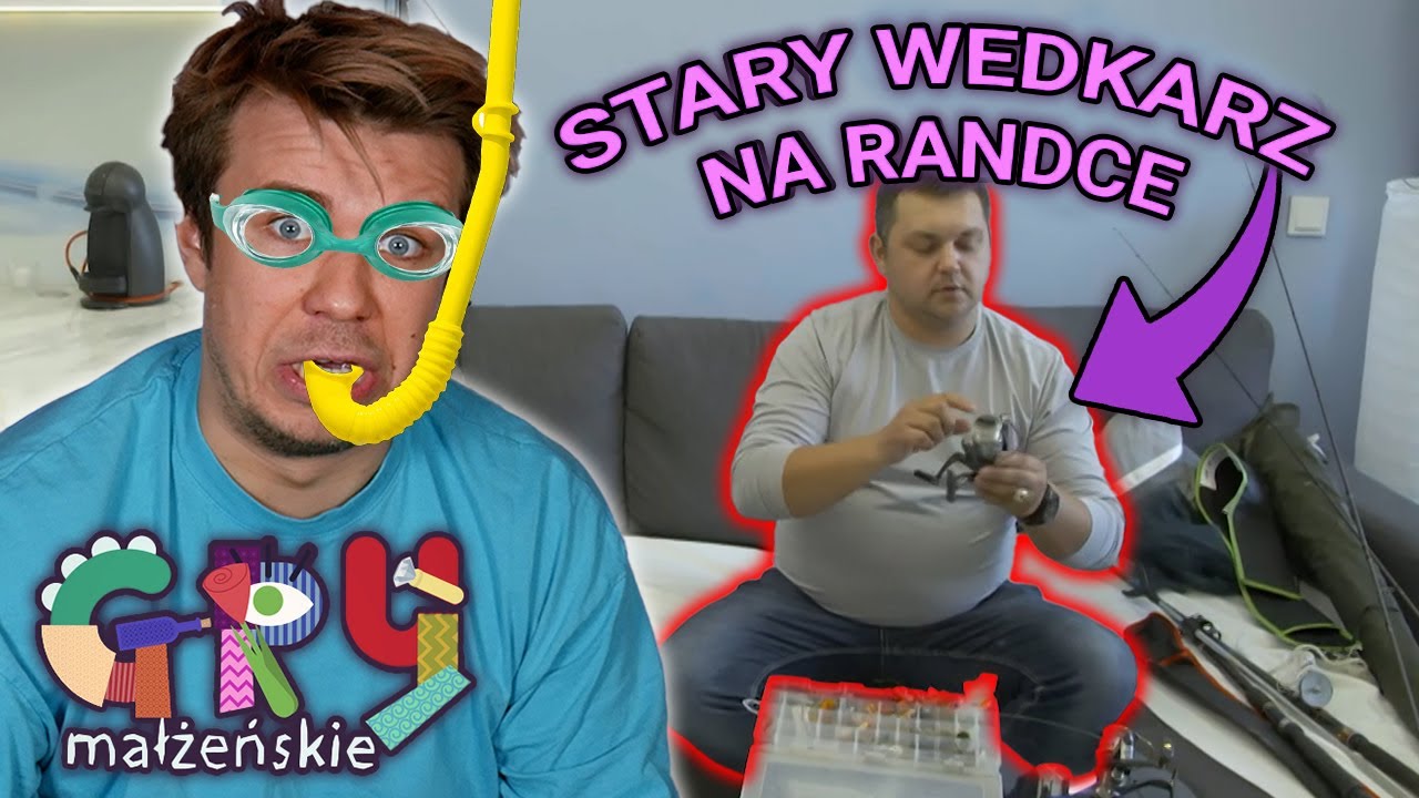 WĘDKA STAREGO ?! 🎣 - GRY MAŁŻEŃSKIE