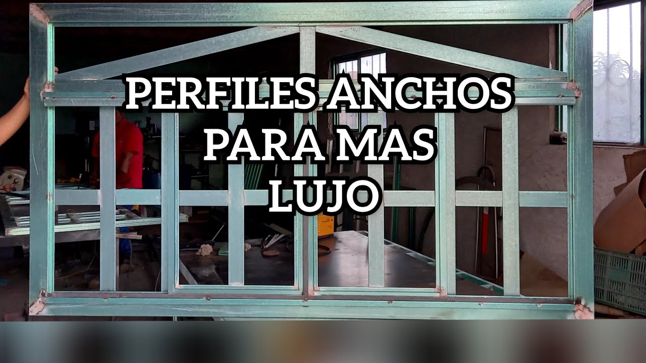 NUEVO DISEÑO DE VENTANA CORREDIZA EN HERRERÍA