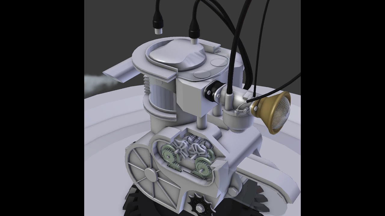Clockwork Engine Valve | Fully mechanical Engine Valve Actuation