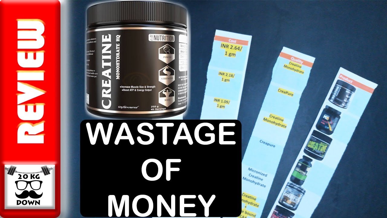 GM NUTRITION CREATINE HQ REVIEW | DO NOT BUY | WASTAGE OF MONEY | 20KGDOWN