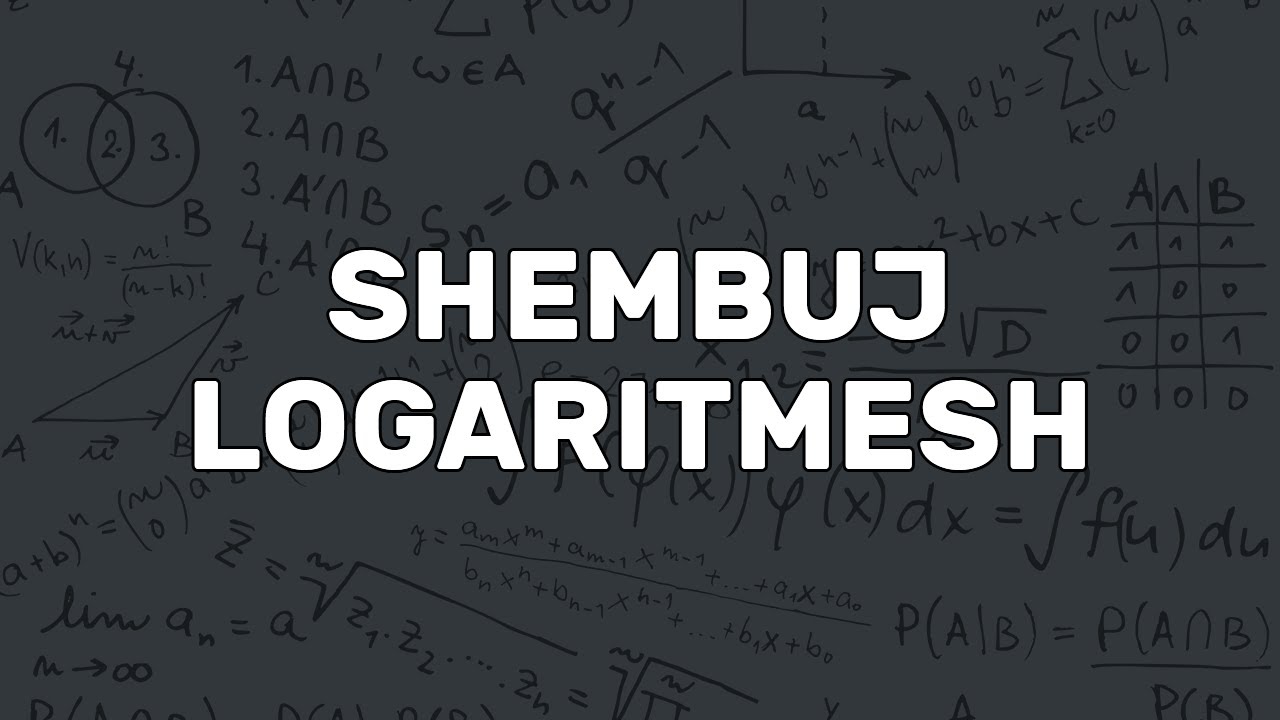 Shembuj Logaritmesh | Njohja me Logaritmet | Logaritmet | Algjebër | Matematikë