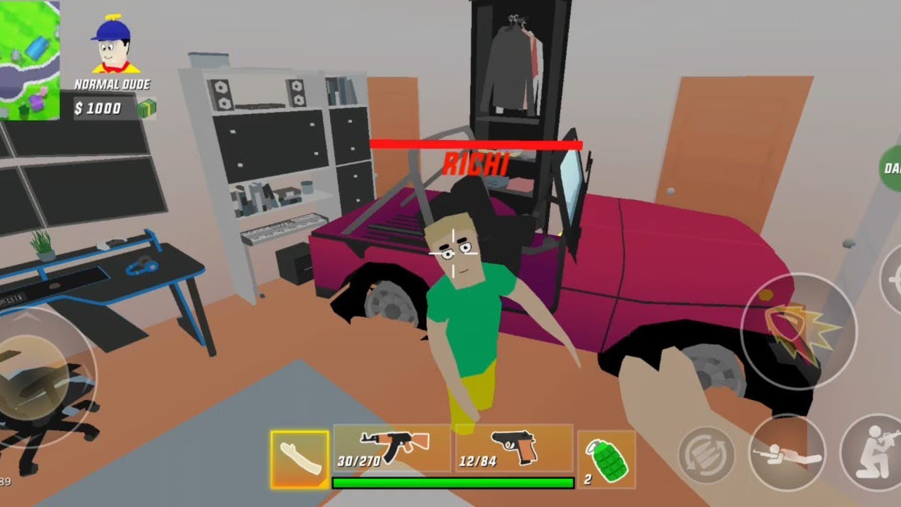 Rici bawa mobil ke dalam kamar Dude 🤣
