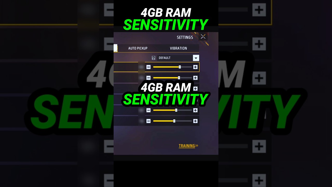 4gb Ram Best Sensitivity in Free Fire | 4gb Ram Free Fire Setting | 4gb Ram Sensitivity in Free Fire