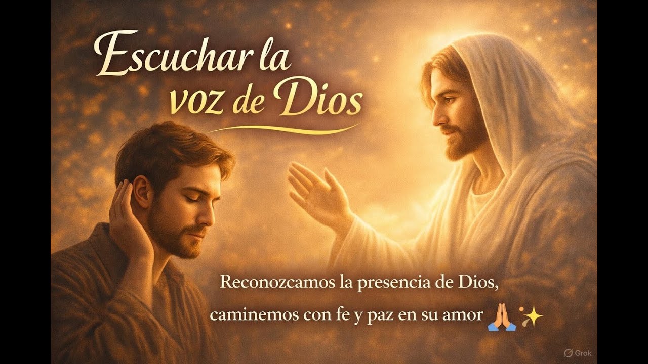 reflexión del día 03-01 Escuchar la voz de Dios
