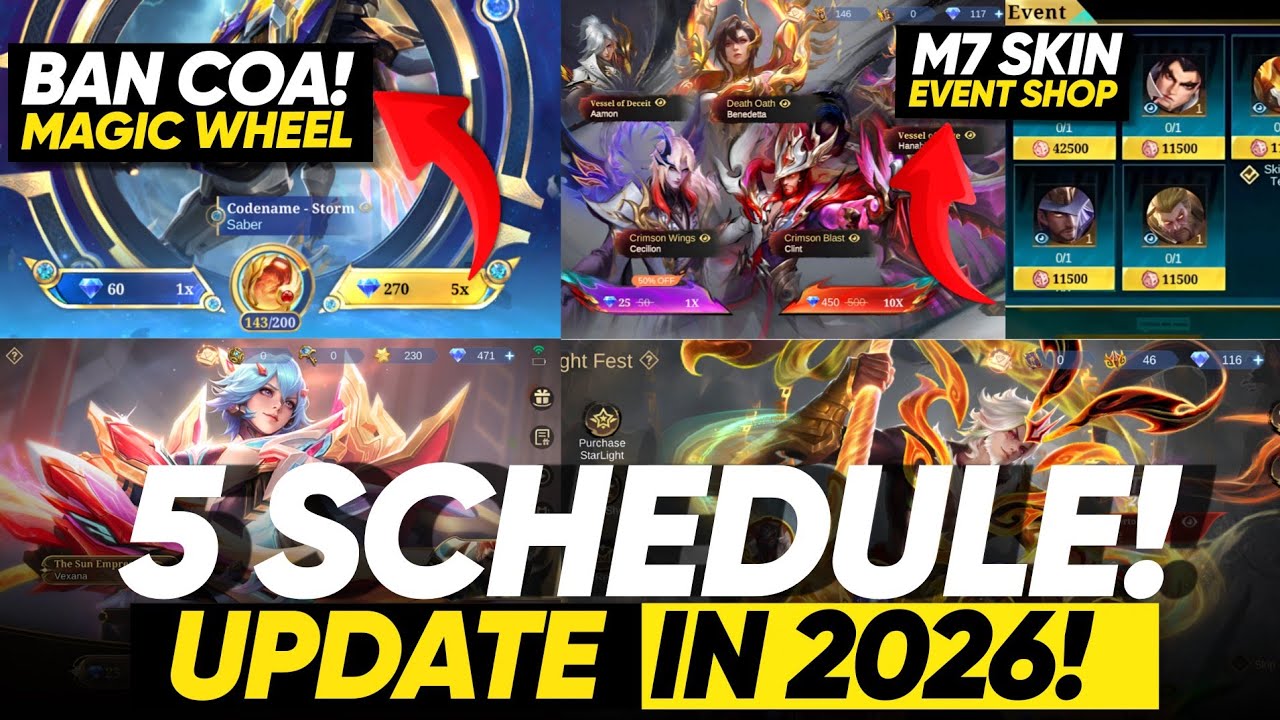 MAGIC WHEEL UPDATE: M7 EVENT SKIN SHOP! - JANUARY COLLECTOR EVENT UPDATE