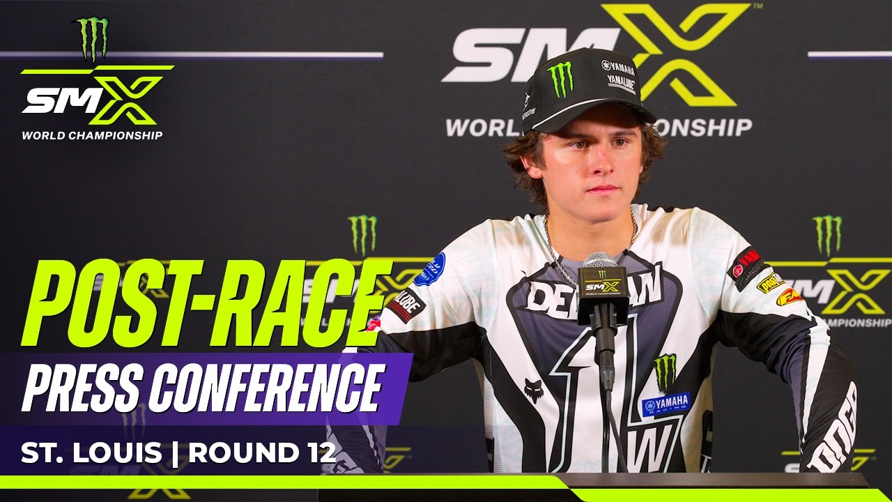 Post-Race Press Conference | Round 12 St. Louis | Supercross 2026