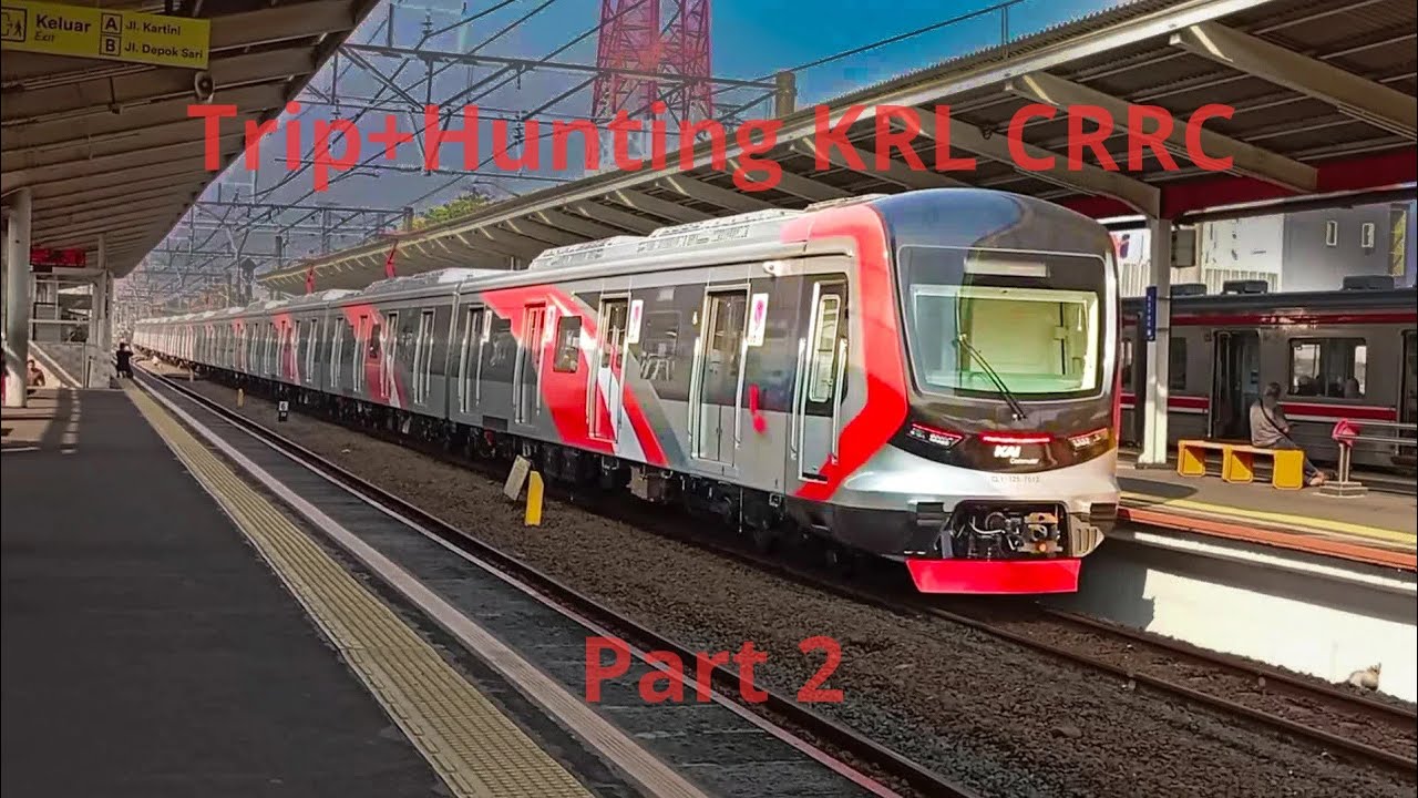 [4K] Trip + Hunting KRL CRRC Part #2