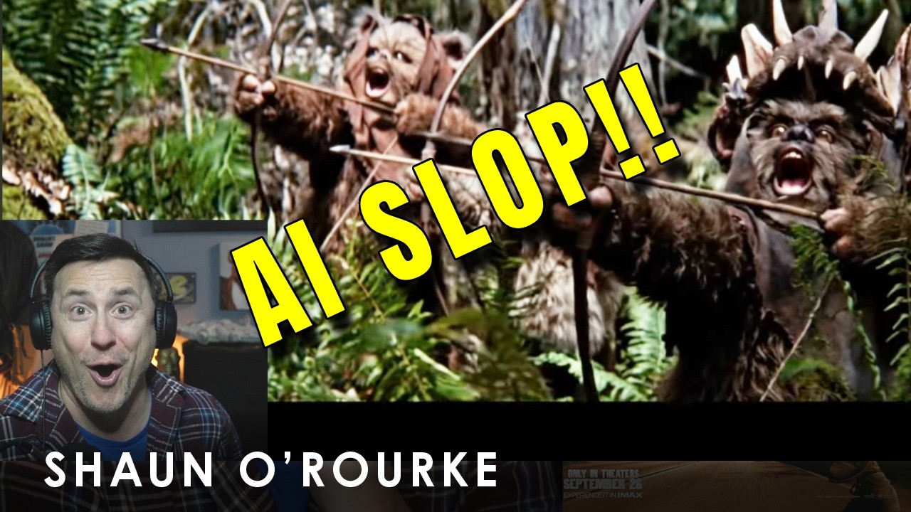 AI Star Wars Slop  A Stormtrooper’s POV At the Battle of Endor