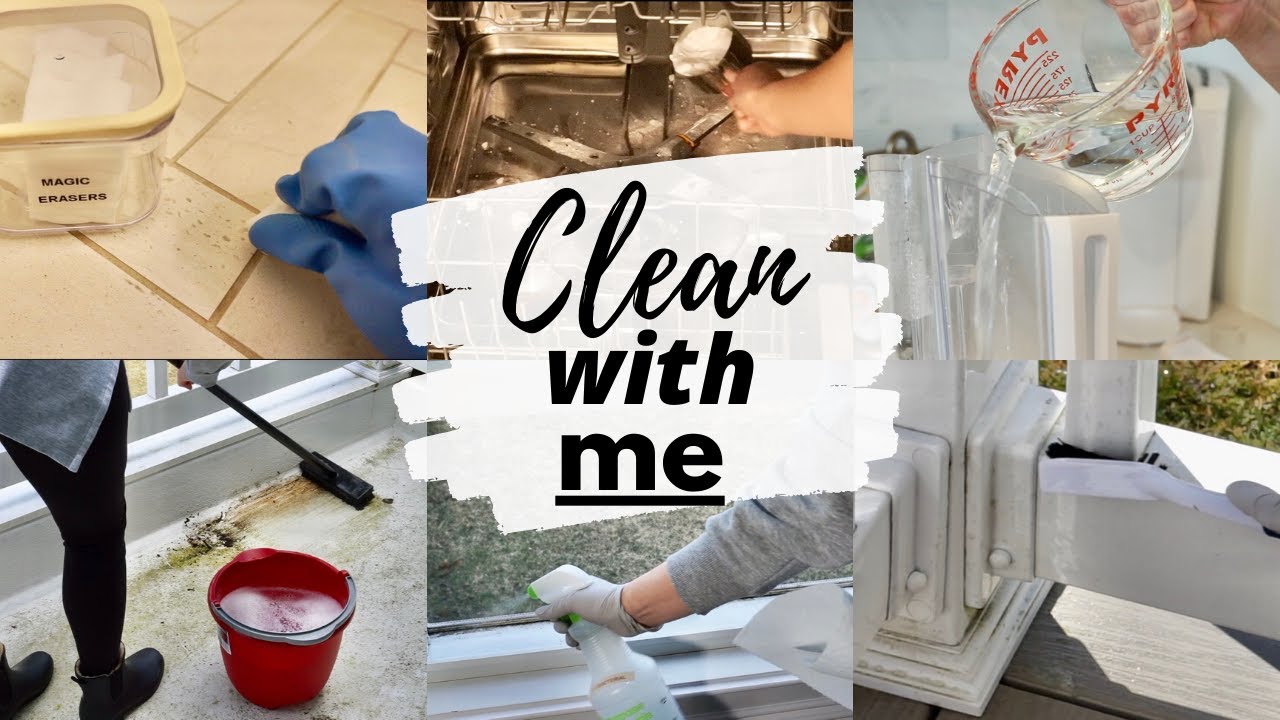 SPRING CLEAN WITH ME | DEEP CLEANING NEGLECTED AREAS OF MY HOUSE (SPEED CLEANING MOTIVATION)