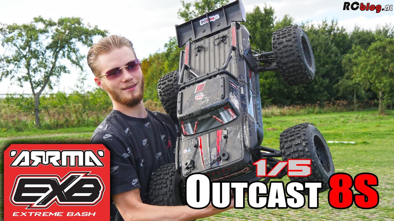 ARRMA 1:5 OUTCAST 4X4 8S BLX EXB Video Review