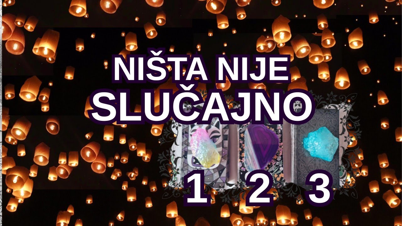 NISTE SE SLUČAJNO SRELI. Ko Oseća da ste mu Sudbina? ❤️ Izaberi Kartu Tarot 