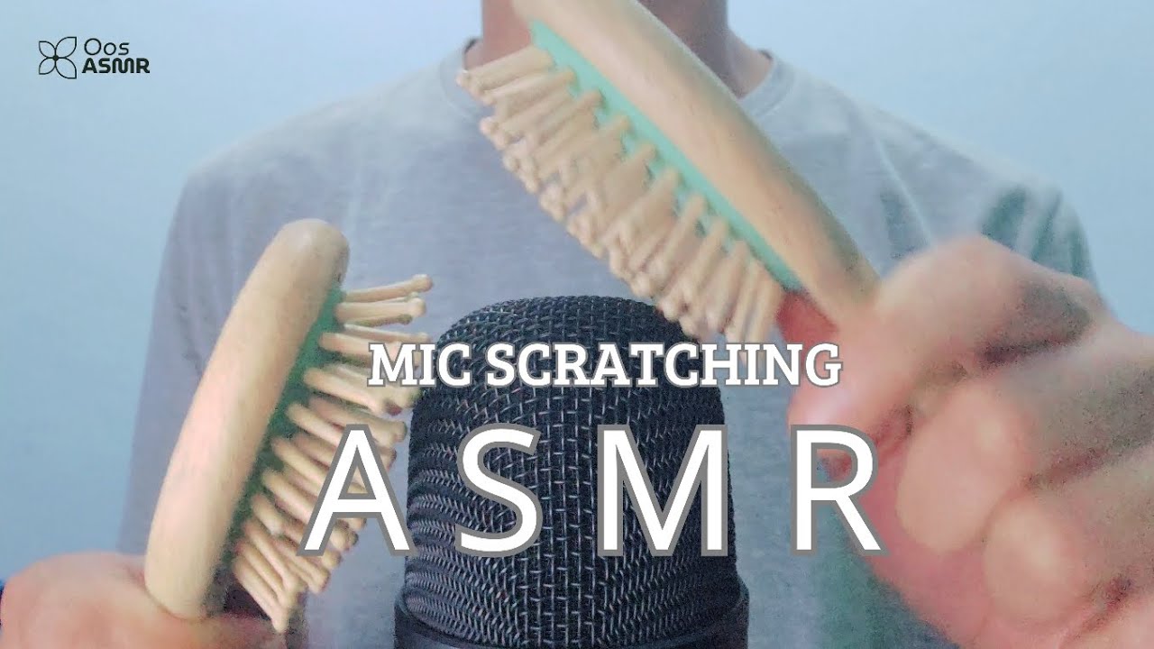 Wooden Comb Scratching ASMR for Brain Tingles & Relaxation 🌊