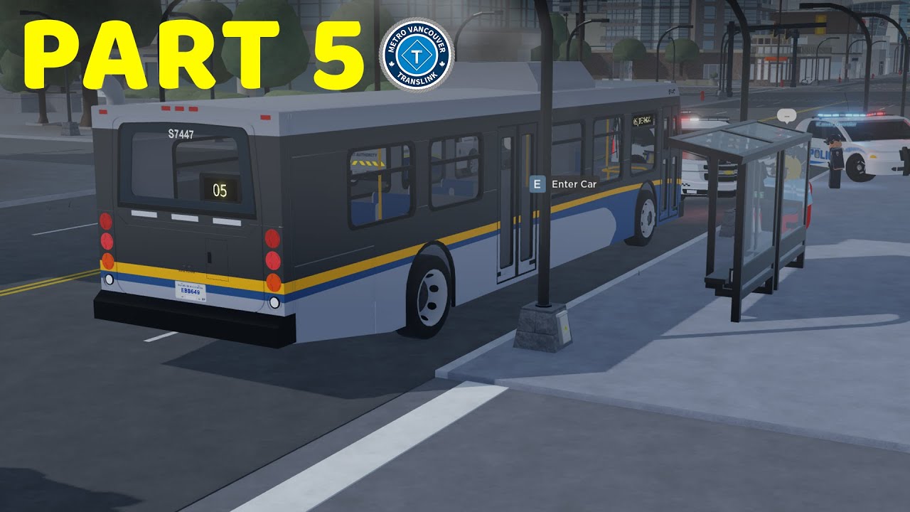 ROBLOX Vancouver Translink Shift Part 5 | Bus Shift in V2!